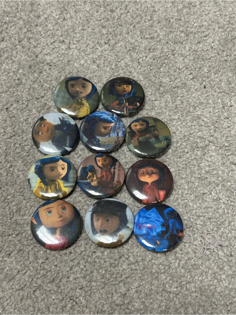 Coraline pins